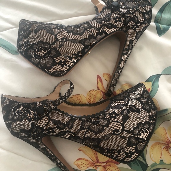 Betsey Johnson Ellaa Mary Jane Platform Pumps - Picture 5 of 5